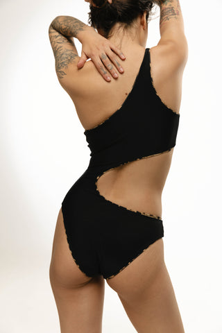 Двосторонній суцільний купальник JIA